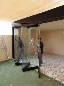 Frameless Folding Doors Dubai