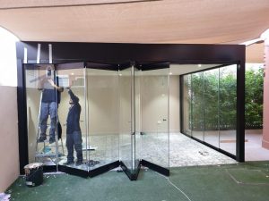 Frameless Folding Doors Dubai